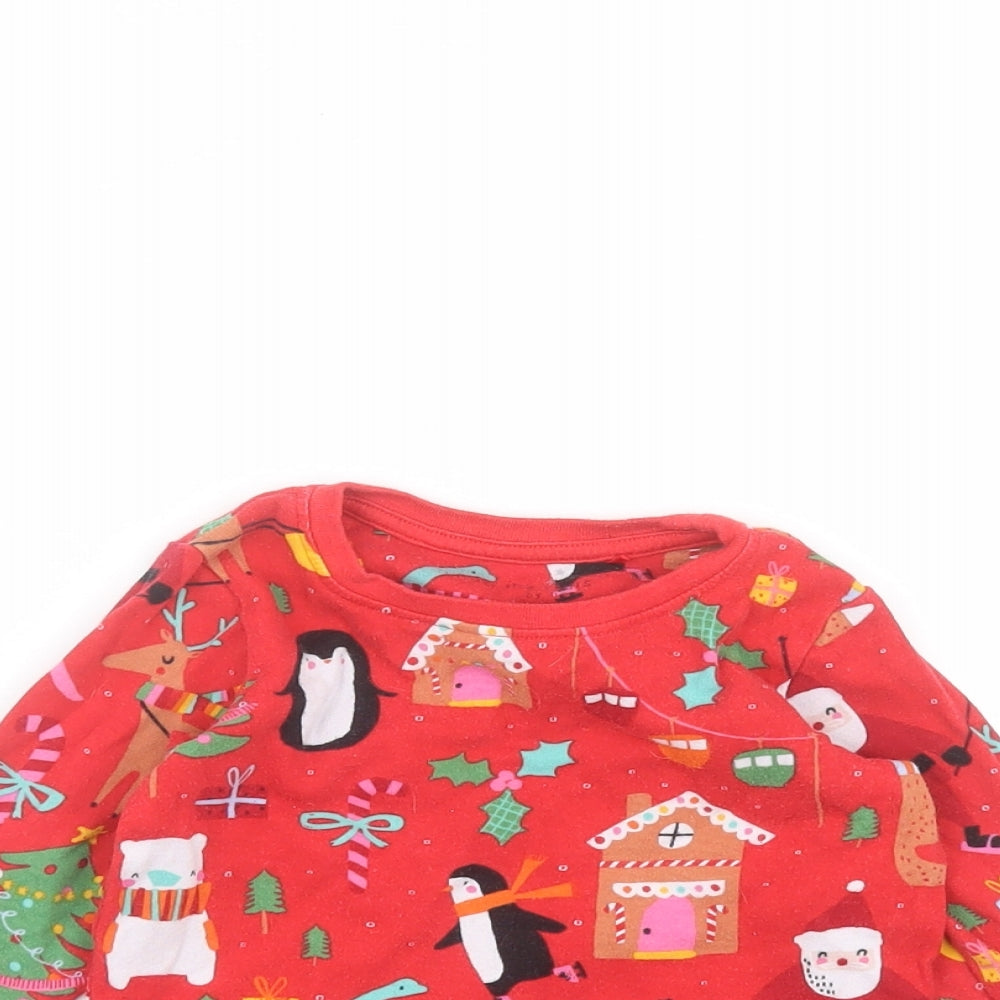 NEXT Baby Red   Basic T-Shirt Size 12-18 Months
