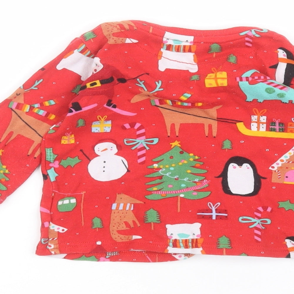 NEXT Baby Red   Basic T-Shirt Size 12-18 Months