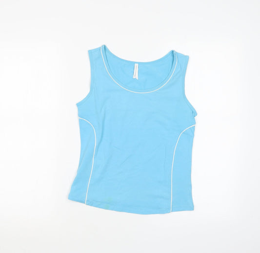 Marks and Spencer Womens Blue   Basic Tank Size 12