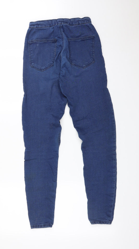 Topshop Womens Blue   Skinny Jeans Size 28 L32 in