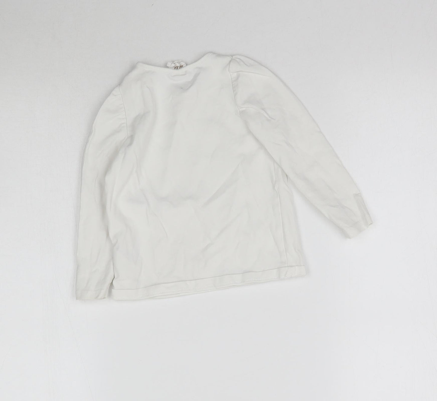 H&M Baby White   Basic T-Shirt Size 12-18 Months