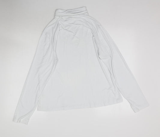 Herou Womens White   Basic T-Shirt Size 2XL