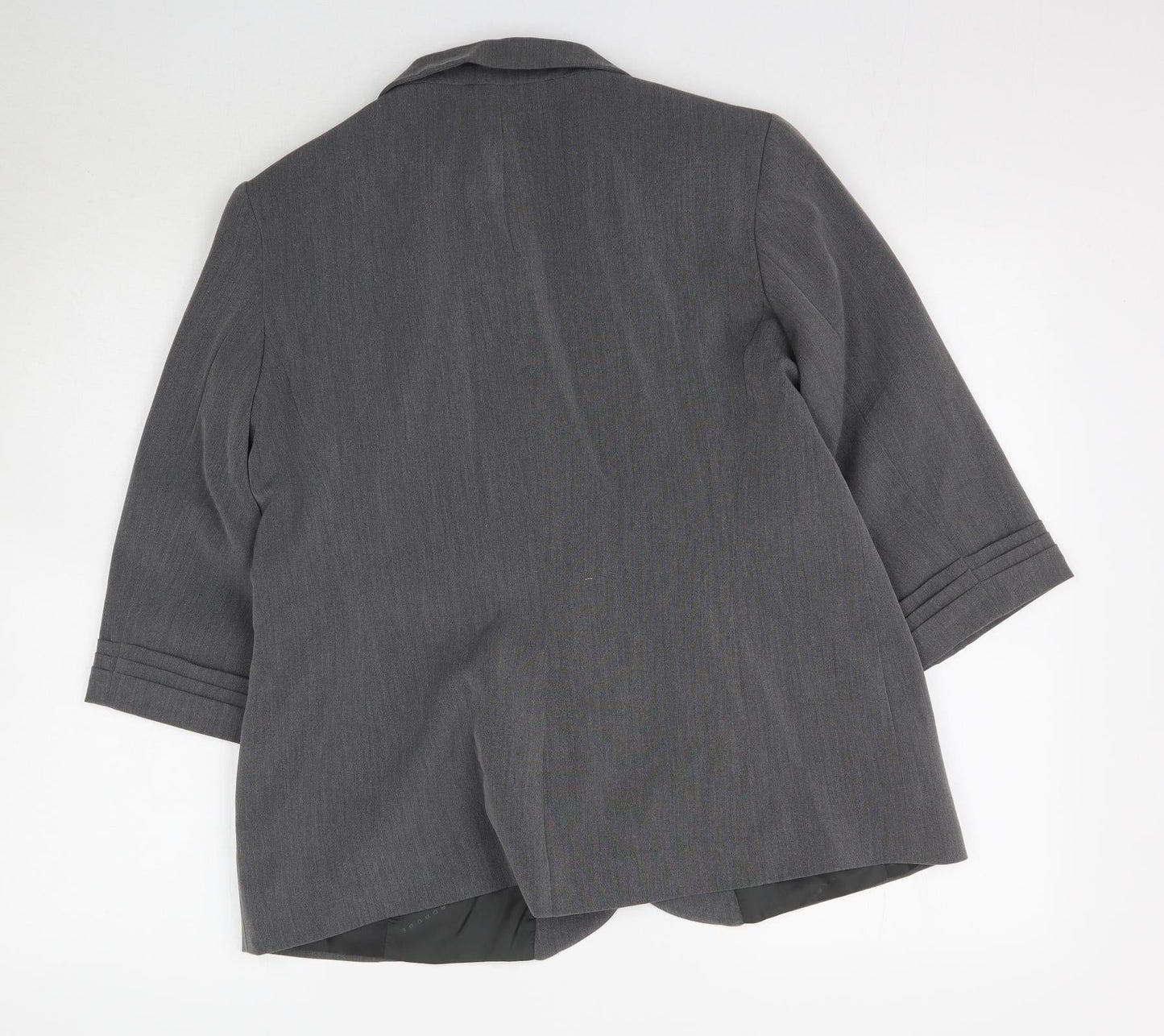 Wardrobe Womens Grey   Jacket Blazer Size 16