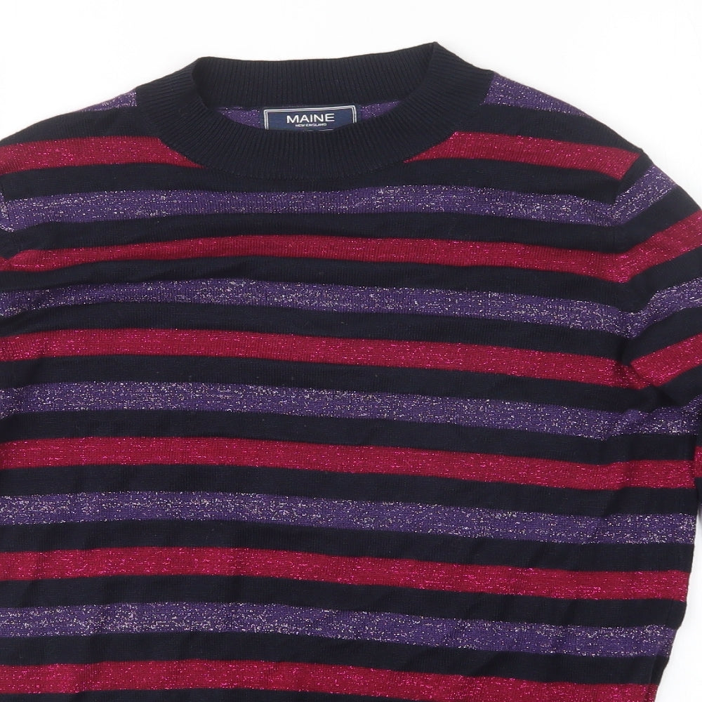 Maine Womens Blue   Pullover Jumper Size 12