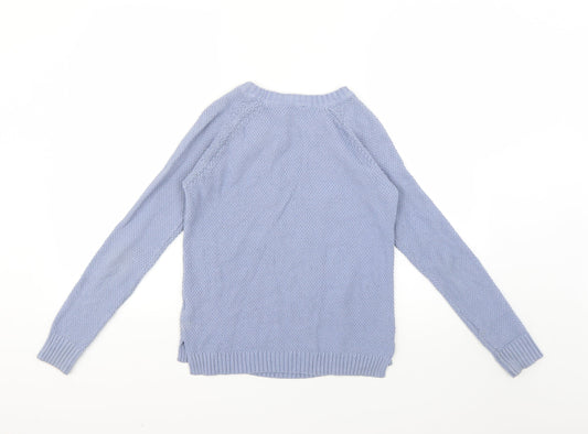 Select Womens Blue   Pullover Jumper Size 8