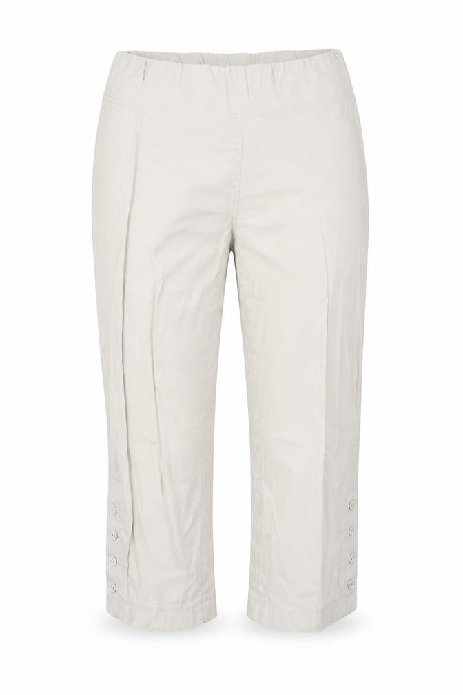Marco Polo Womens Beige   Pedal Pusher Trousers Size 12 L21 in