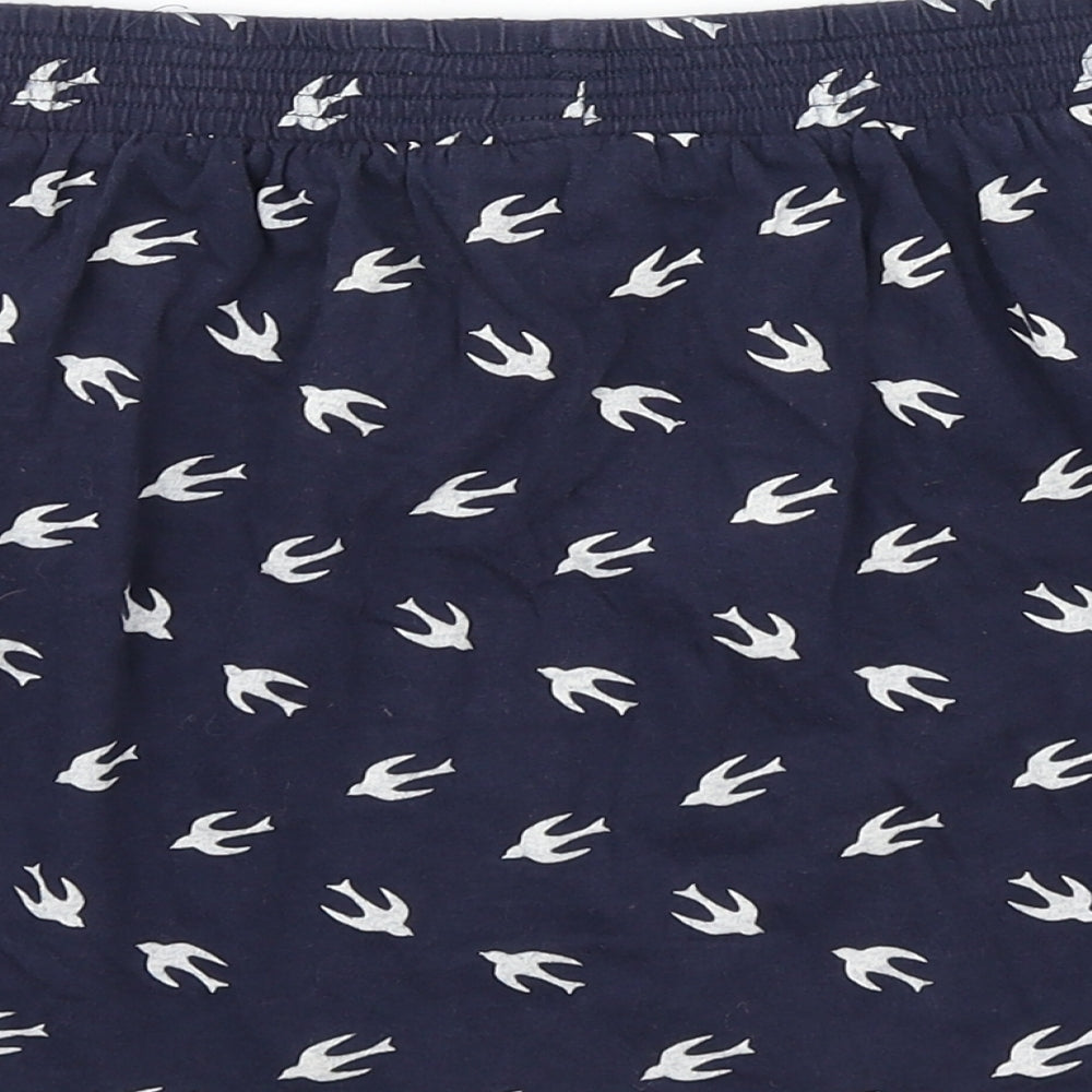 Made With Womens Blue   A-Line Skirt Size 10