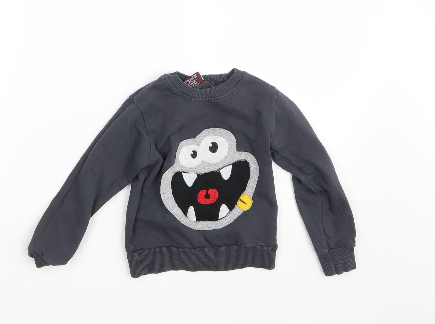 Atabay Baby Grey   Basic T-Shirt Size 9-12 Months