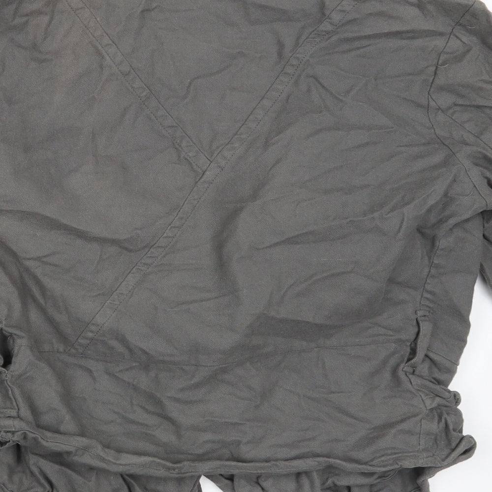 Warehouse Womens Grey   Jacket Coat Size 12