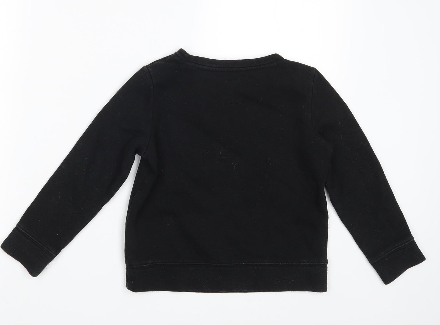 Gap Girls Black   Pullover Sweatshirt Size 6-7 Years