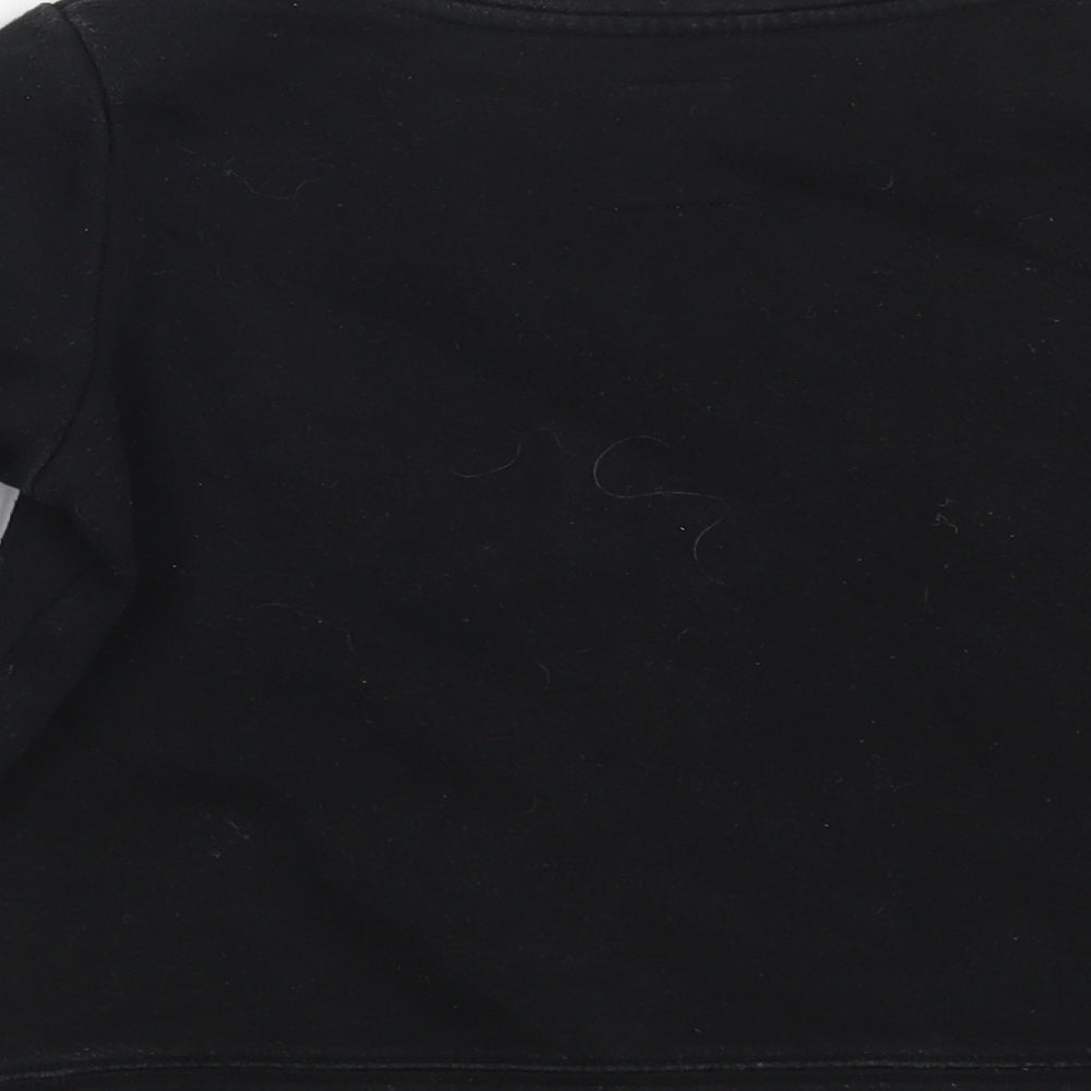 Gap Girls Black   Pullover Sweatshirt Size 6-7 Years