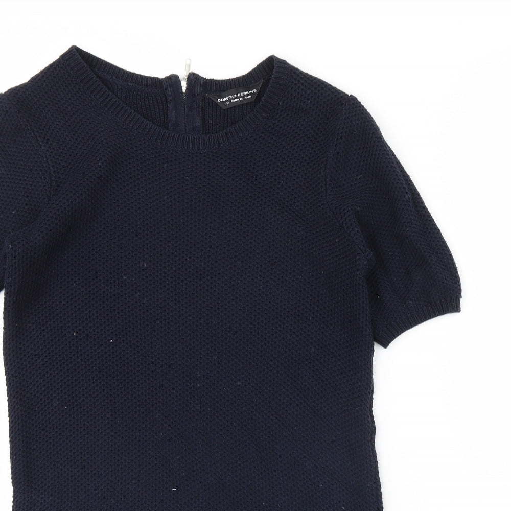Dorothy Perkins Womens Blue   Pullover Jumper Size 10