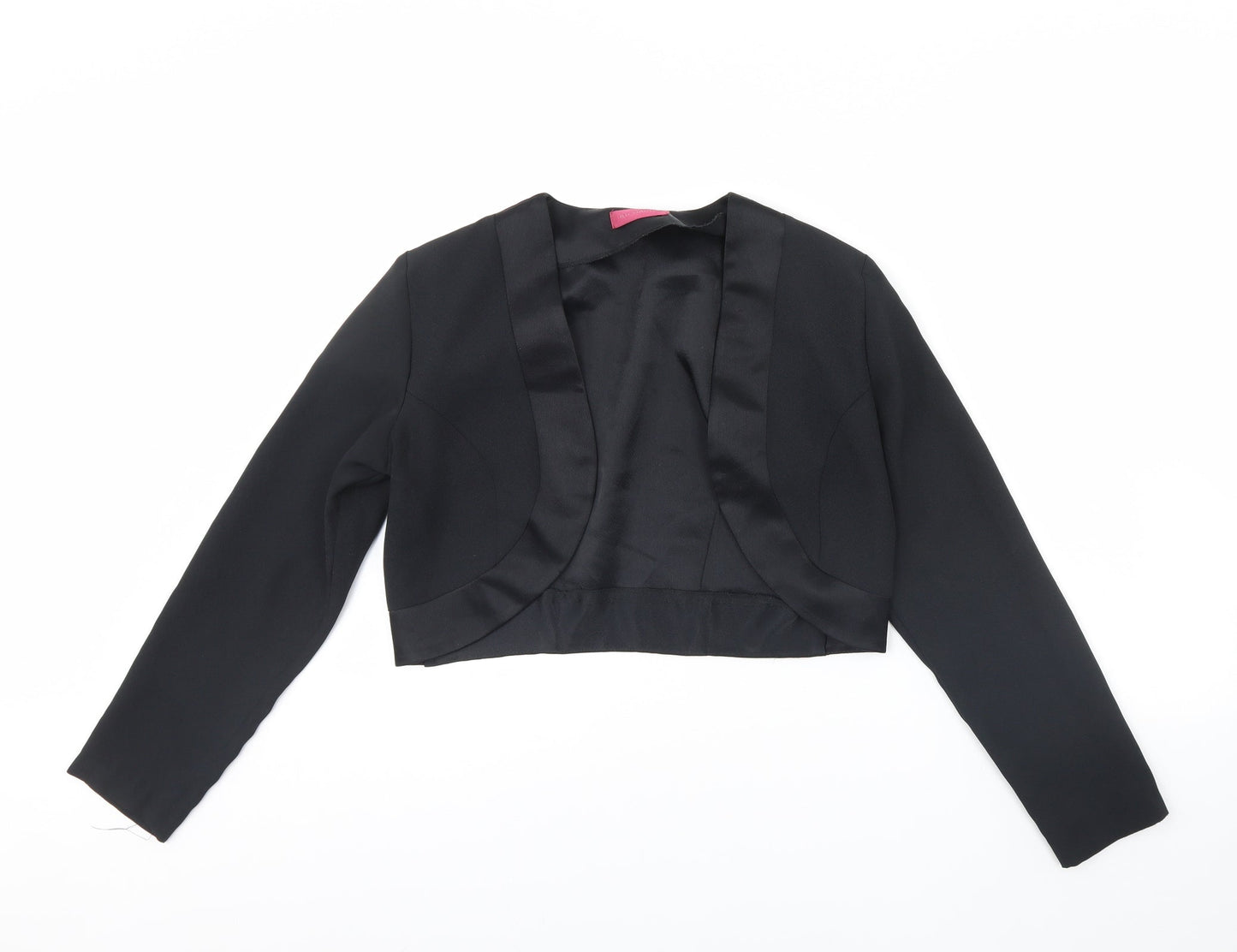 Richards Womens Black   Jacket  Size 8  - Shoulder Pads