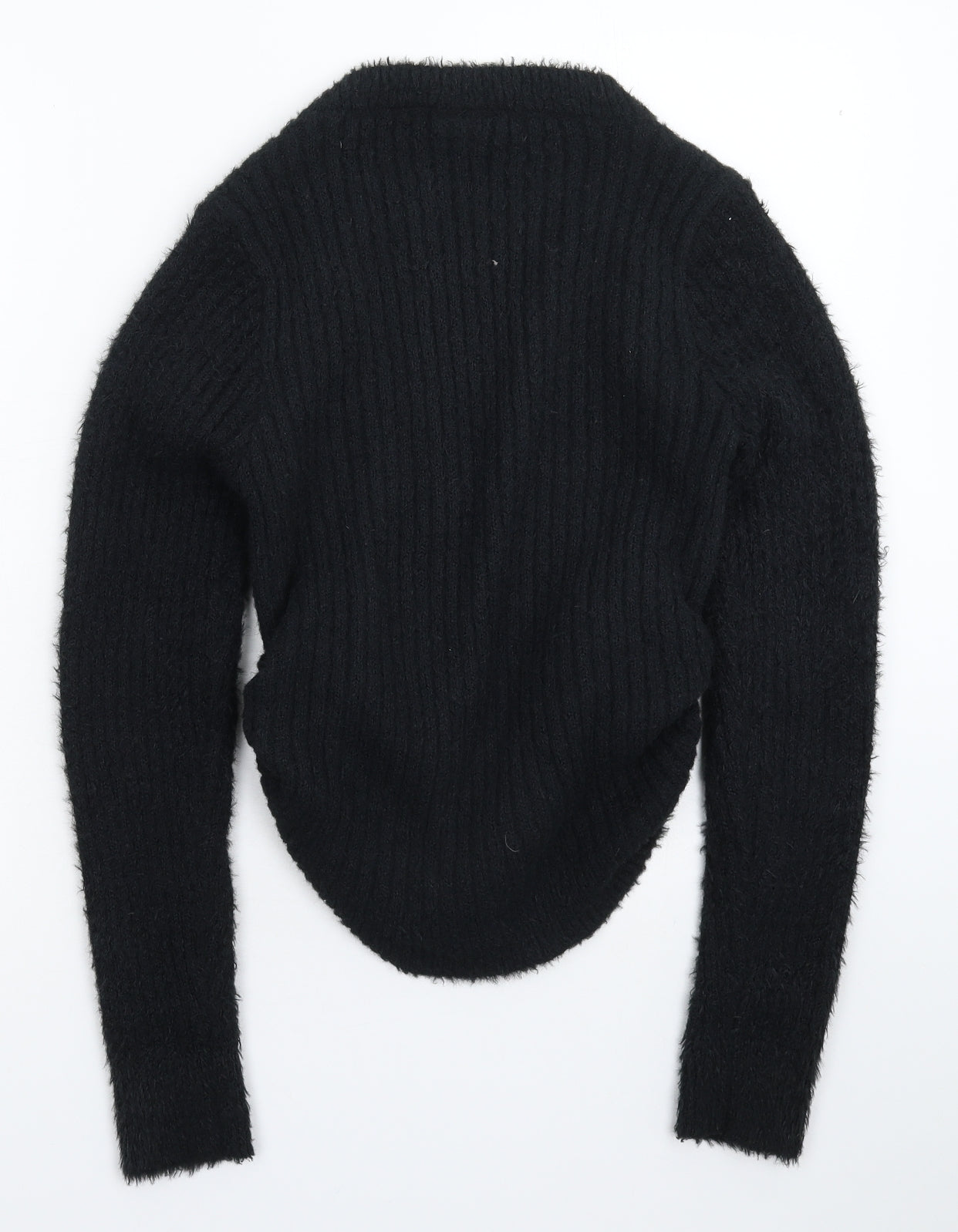 rue21 Womens Black  Knit Pullover Jumper Size S