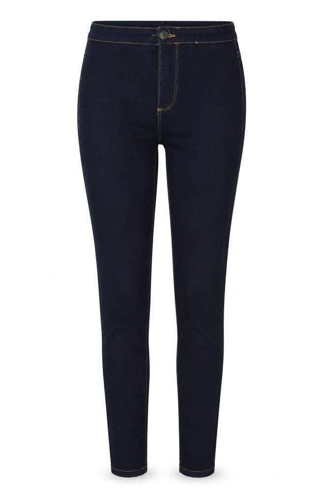 Denim & Co. Womens Blue  Denim Skinny Jeans Size 10 L29 in