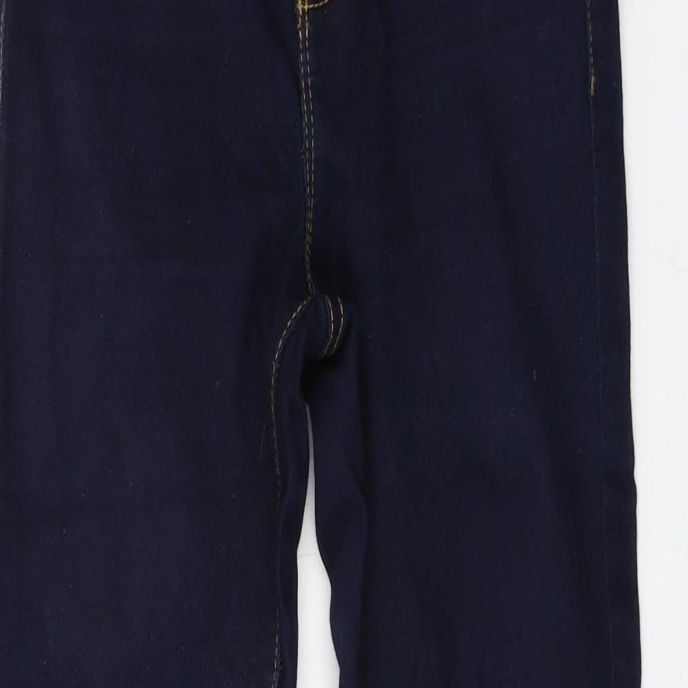 Denim & Co. Womens Blue  Denim Skinny Jeans Size 10 L29 in