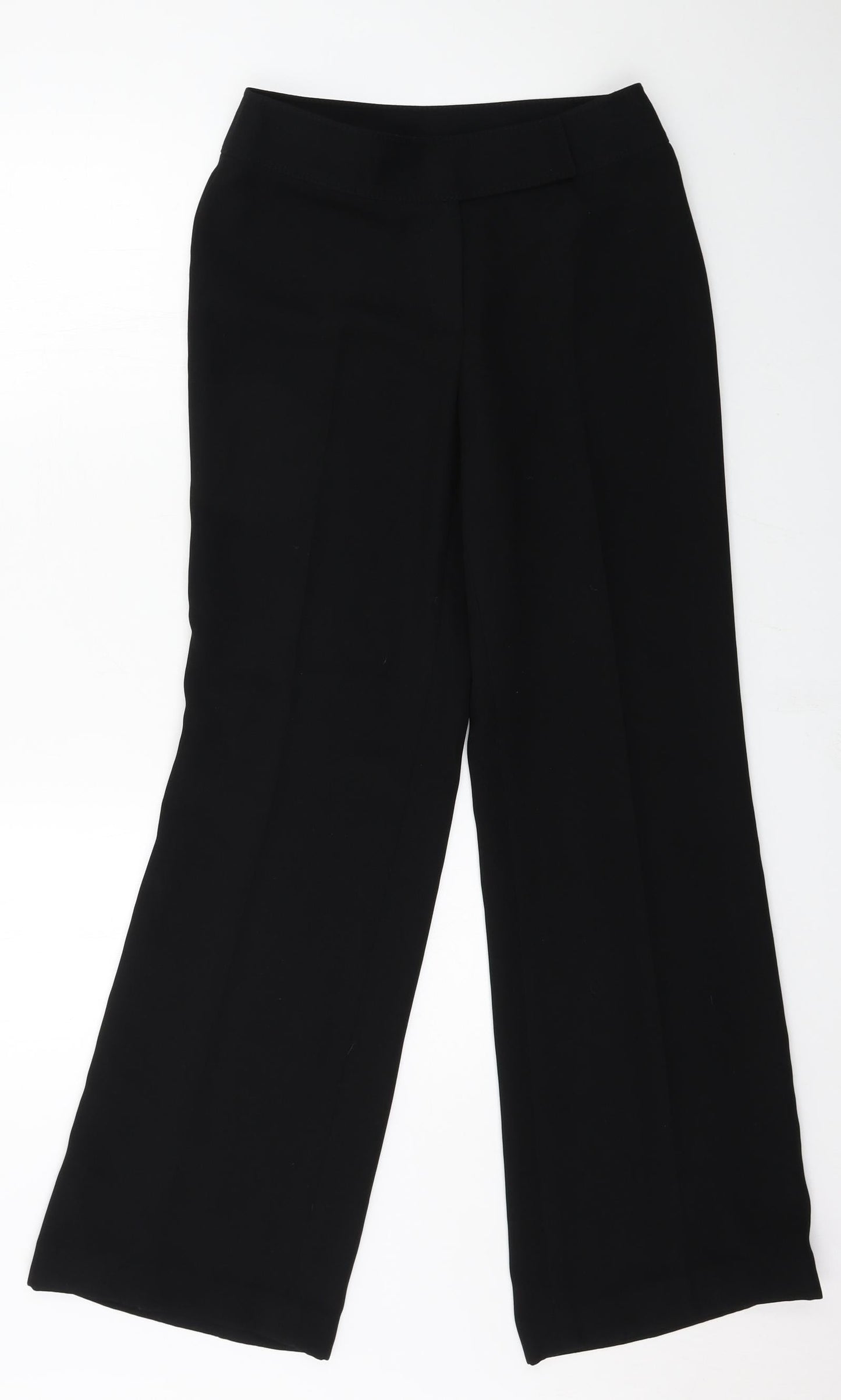 Marks and Spencer Womens Black   Trousers  Size 8 L31 in