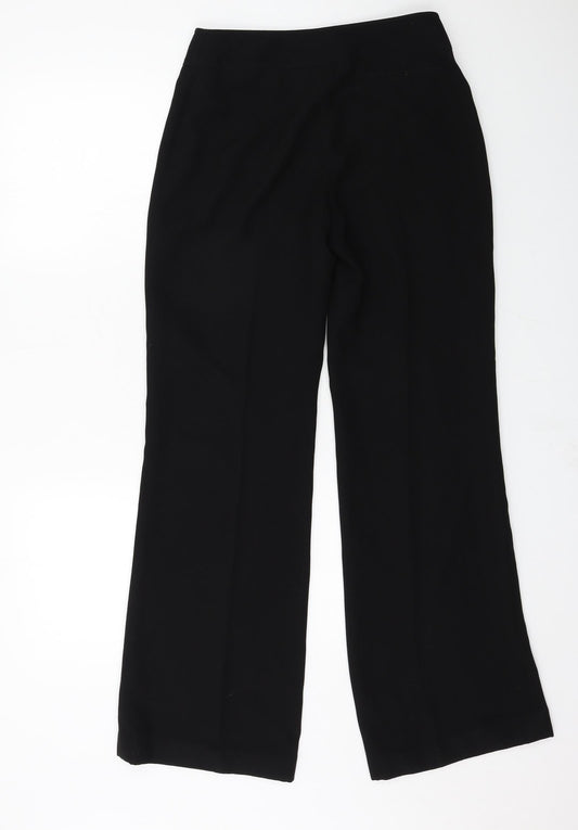 Marks and Spencer Womens Black   Trousers  Size 8 L31 in