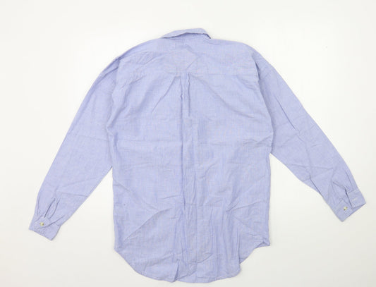 NEXT Womens Blue   Basic Button-Up Size 8