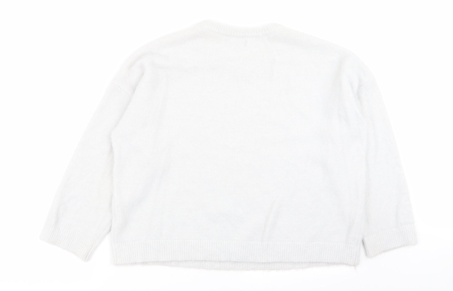Stradivarius Womens Grey   Pullover Jumper Size 8