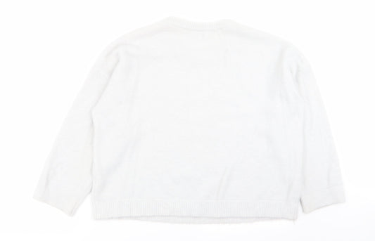 Stradivarius Womens Grey   Pullover Jumper Size 8