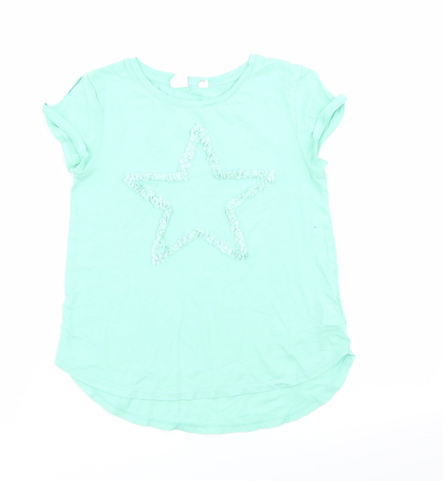 Gap Girls Green   Basic T-Shirt Size 8 Years