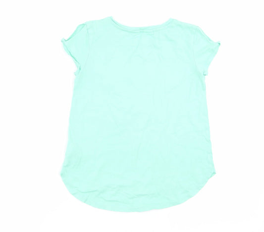 Gap Girls Green   Basic T-Shirt Size 8 Years