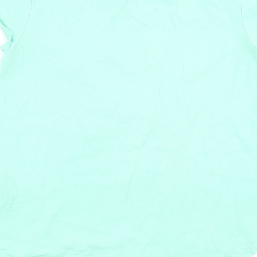 Gap Girls Green   Basic T-Shirt Size 8 Years