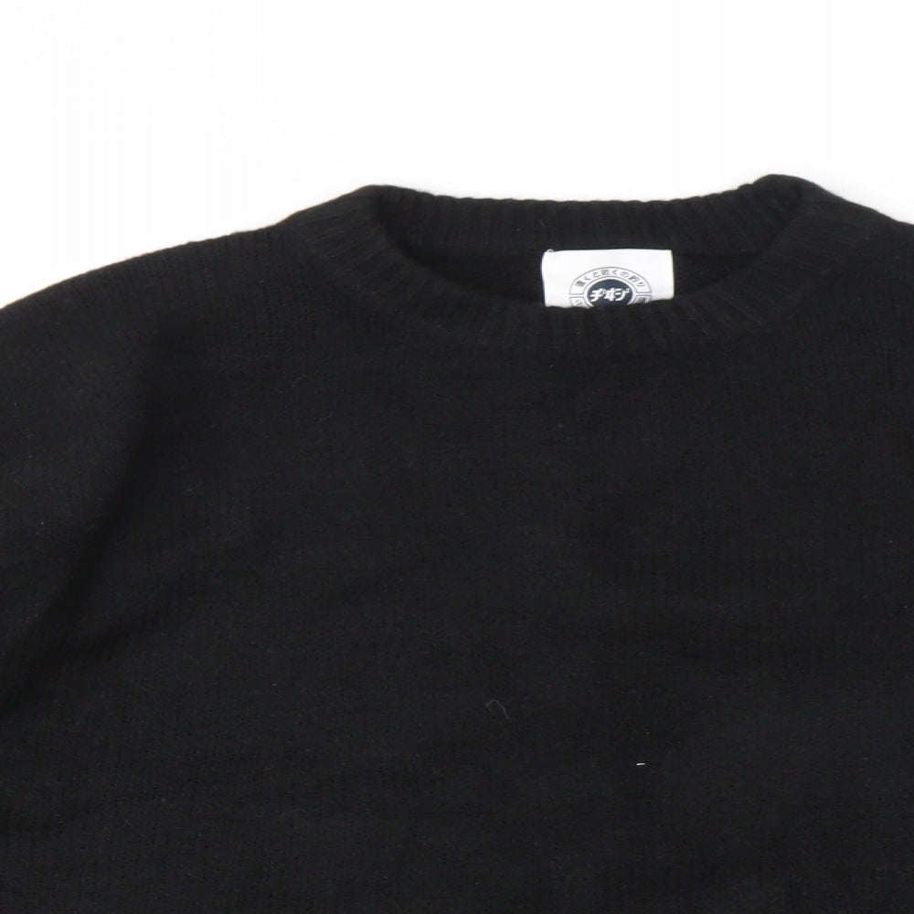 Preworn Womens Black   Pullover Jumper Size L