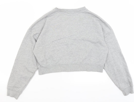 Missguided Womens Grey   Pullover Jumper Size 8