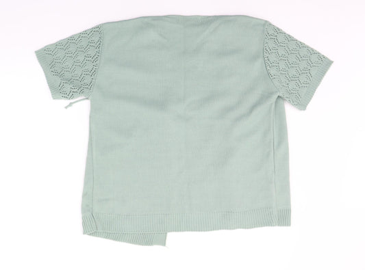 Pure & natural Womens Green   Pullover Jumper Size M