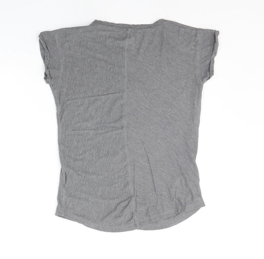 moutain warehouse Womens Grey   Basic T-Shirt Size 4