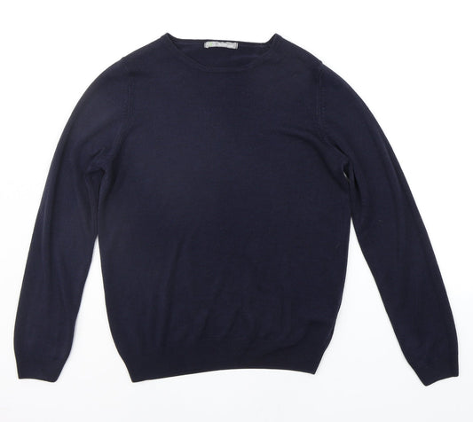 Marks and Spencer Womens Blue   Pullover Jumper Size 12
