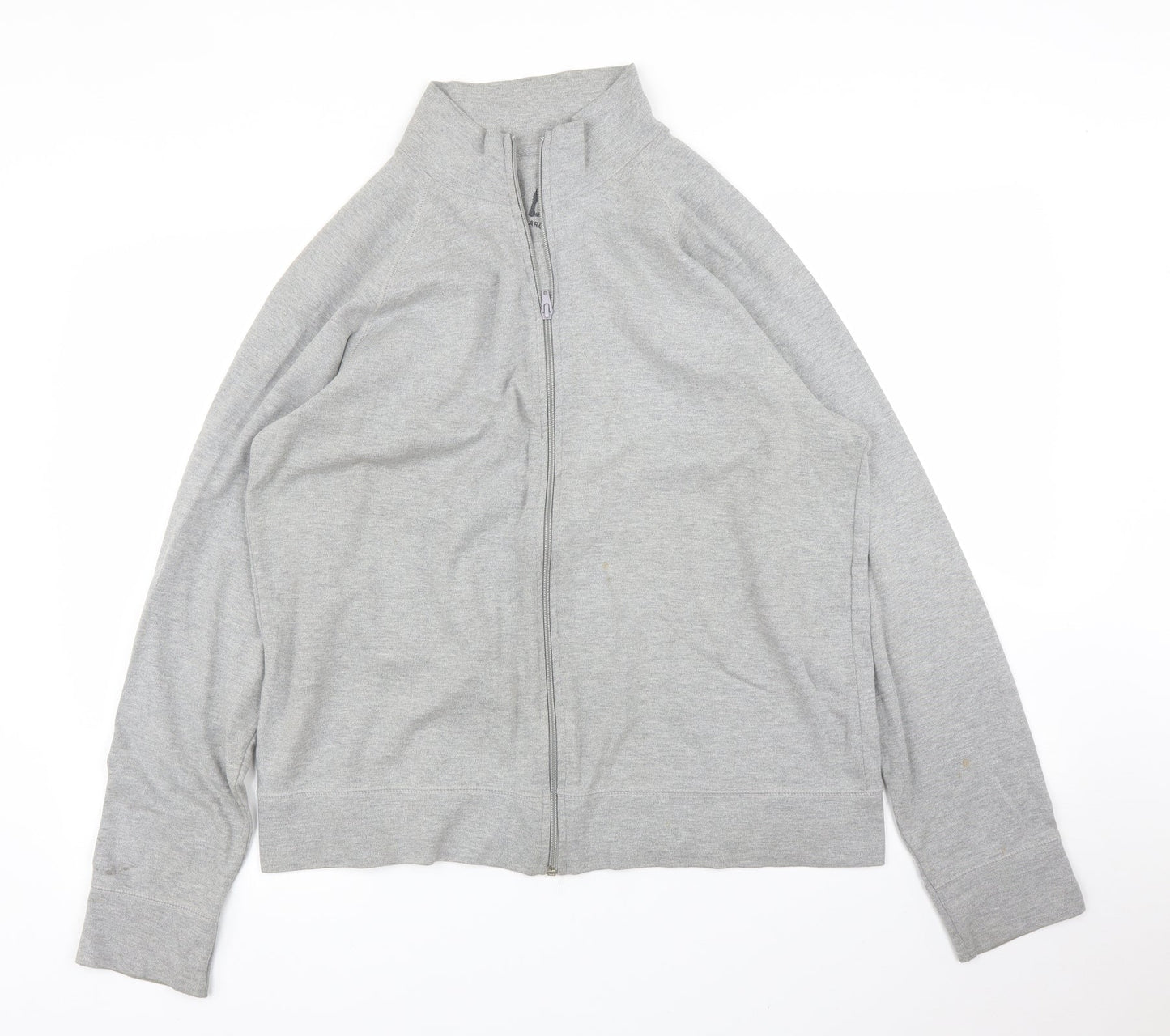 Preworn Mens Grey   Full Zip Jumper Size L