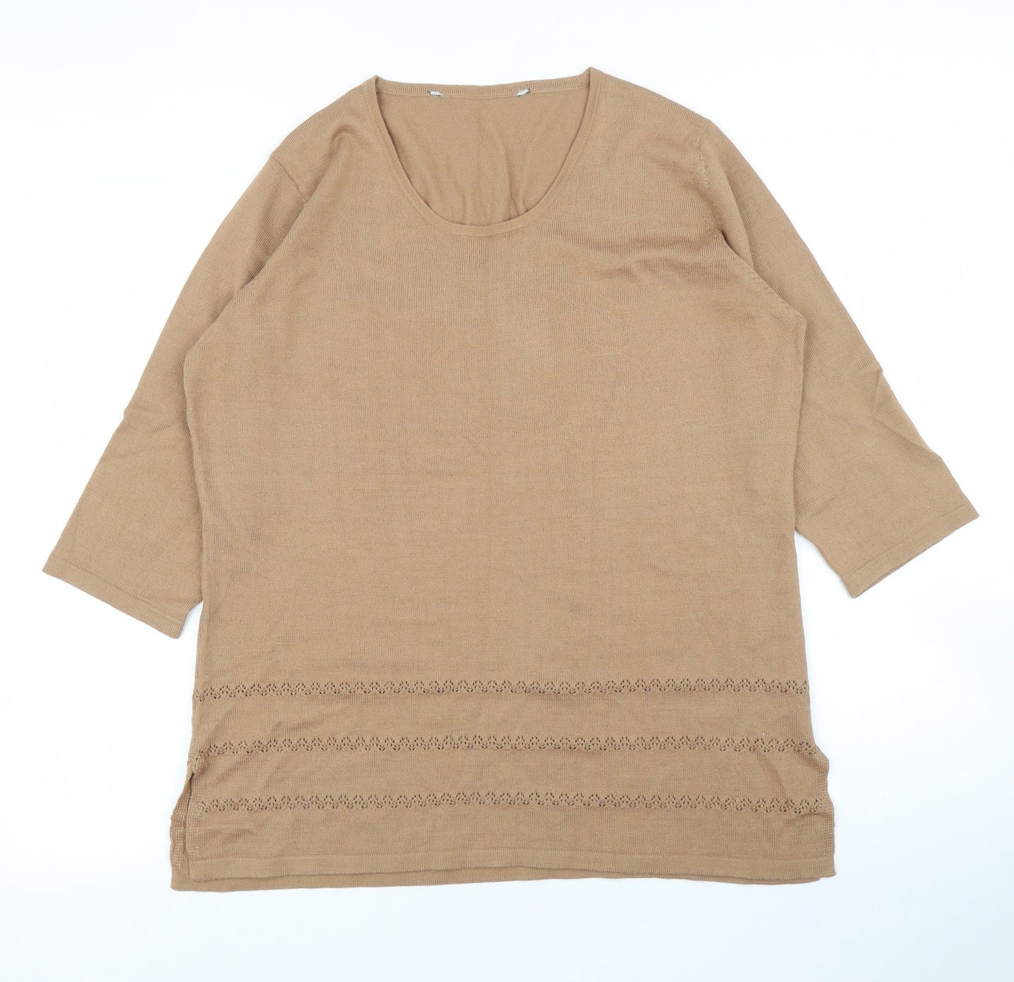 Preworn Womens Brown   Pullover Jumper Size XL