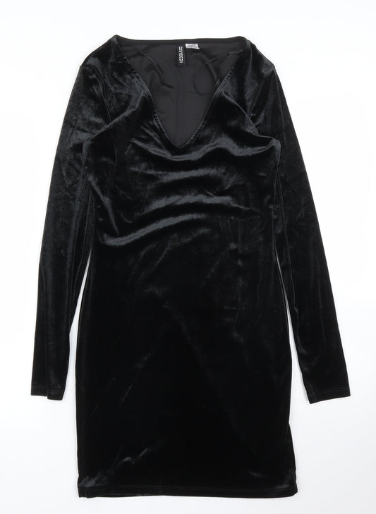 H&M Womens Black   Sheath  Size 10