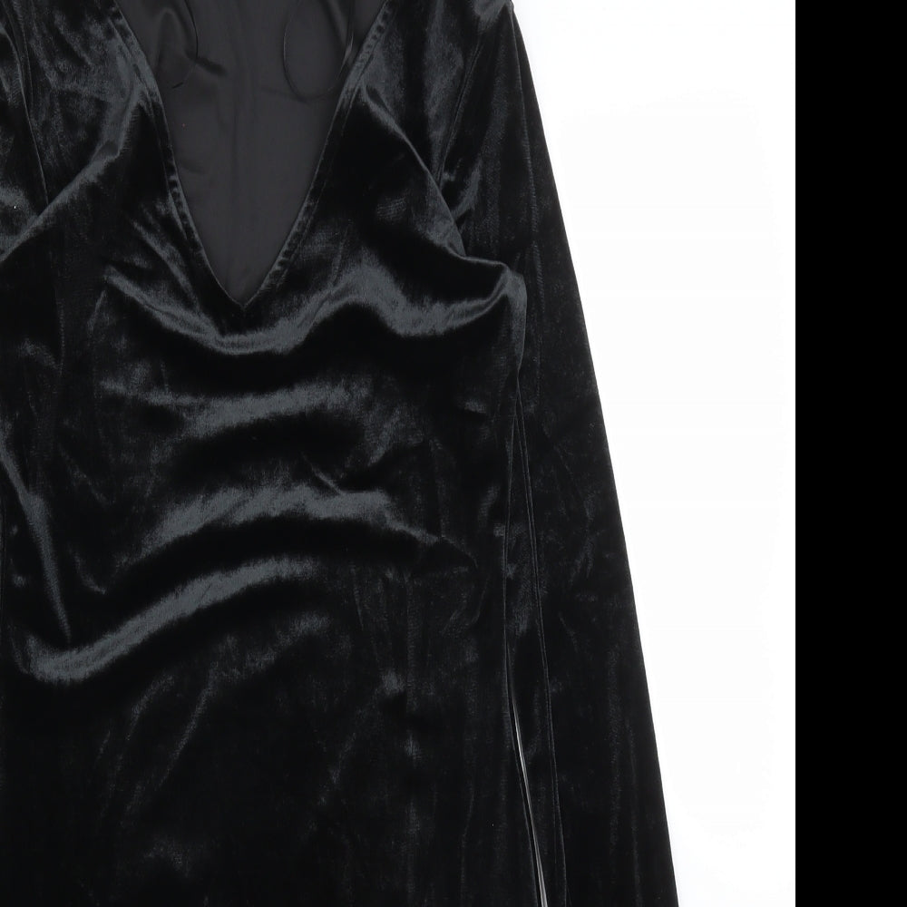 H&M Womens Black   Sheath  Size 10