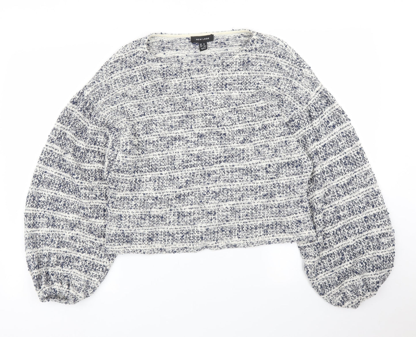 New Look Womens Blue   Pullover Jumper Size M