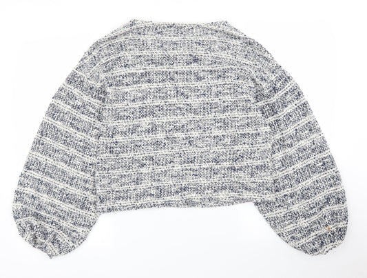 New Look Womens Blue   Pullover Jumper Size M
