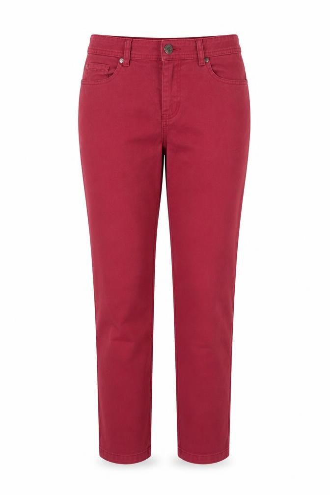 Debenhams Womens Purple   Chino Trousers Size 10 L27 in