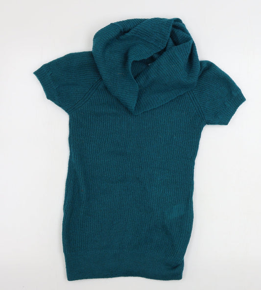 H&M  Womens Green   Pullover Jumper Size 10