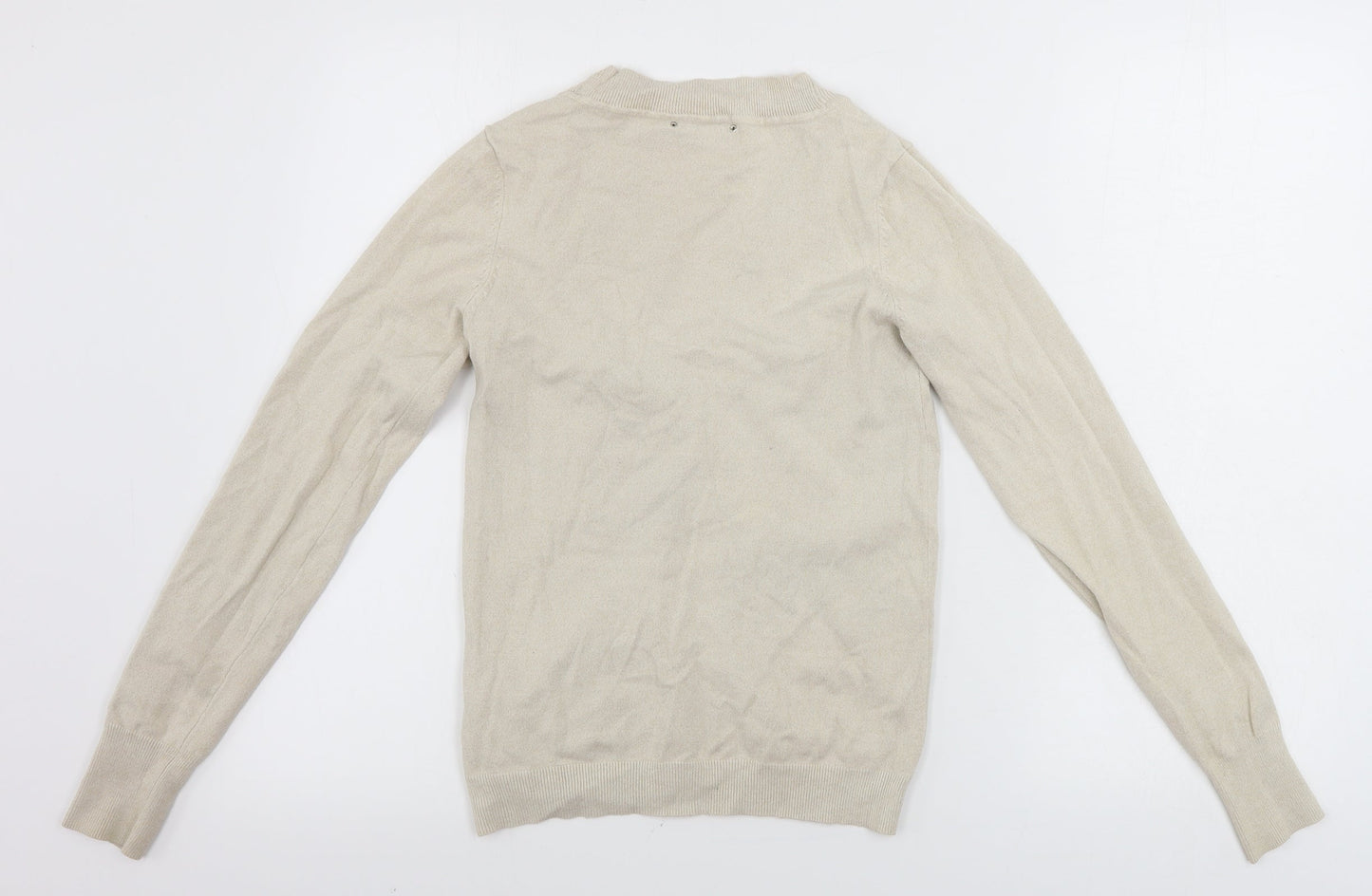 River Island  Womens Beige   Pullover Jumper Size 10