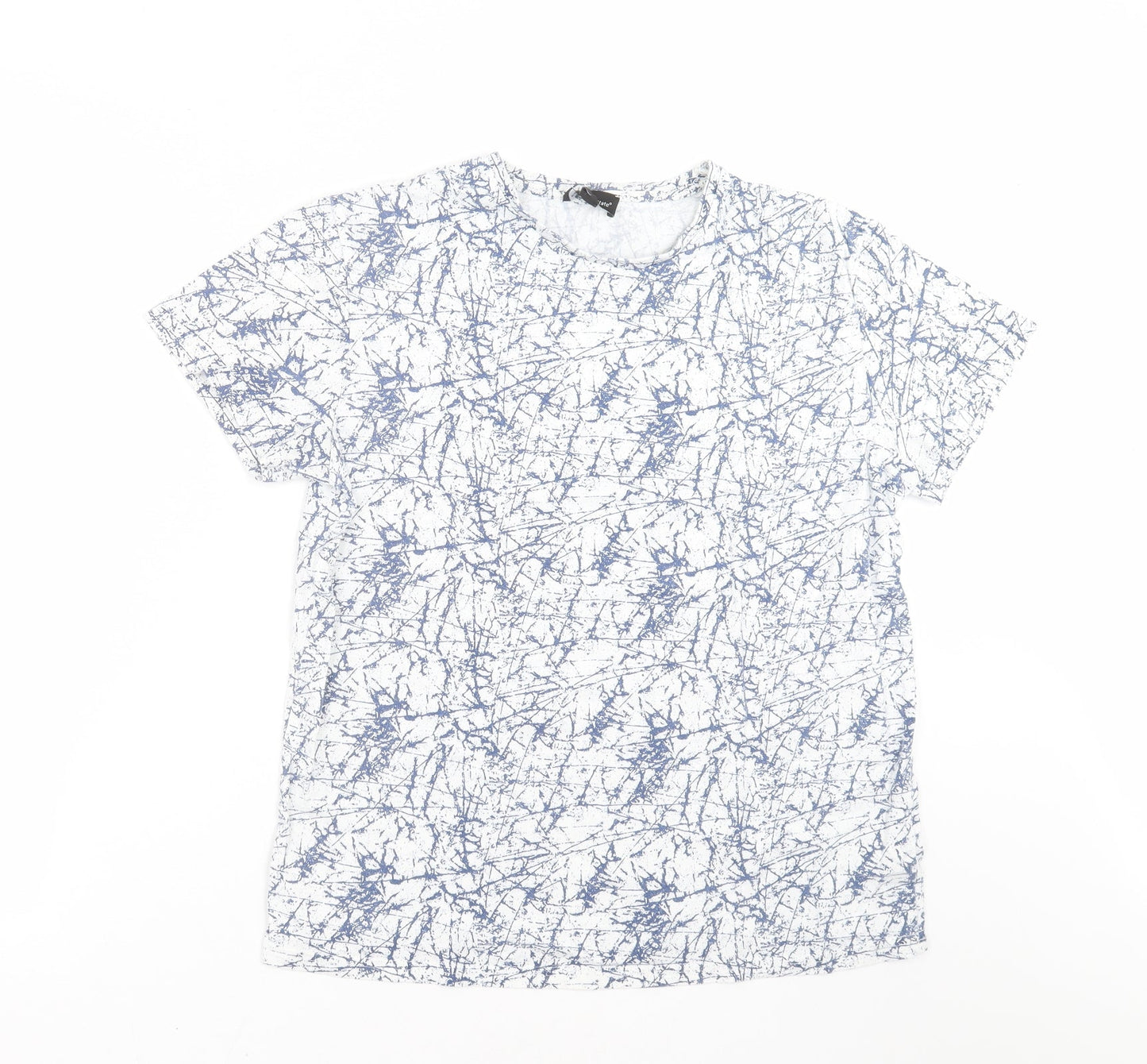 Cedar Wood State Mens White    T-Shirt Size M