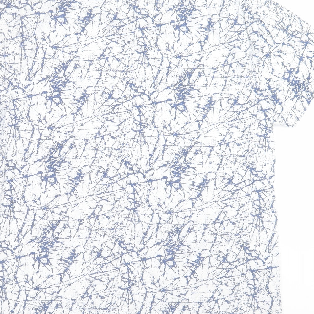 Cedar Wood State Mens White    T-Shirt Size M