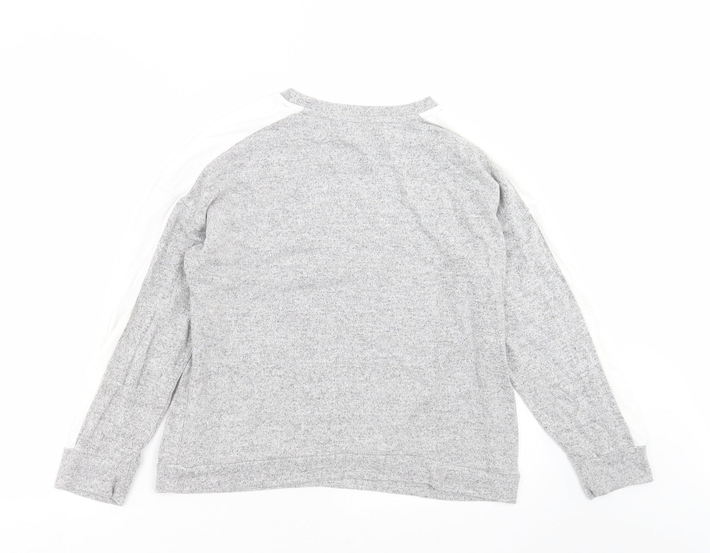 JEFF&CO Womens Grey   Pullover Jumper Size 8