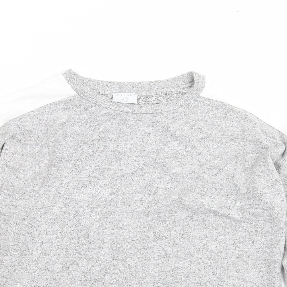 JEFF&CO Womens Grey   Pullover Jumper Size 8