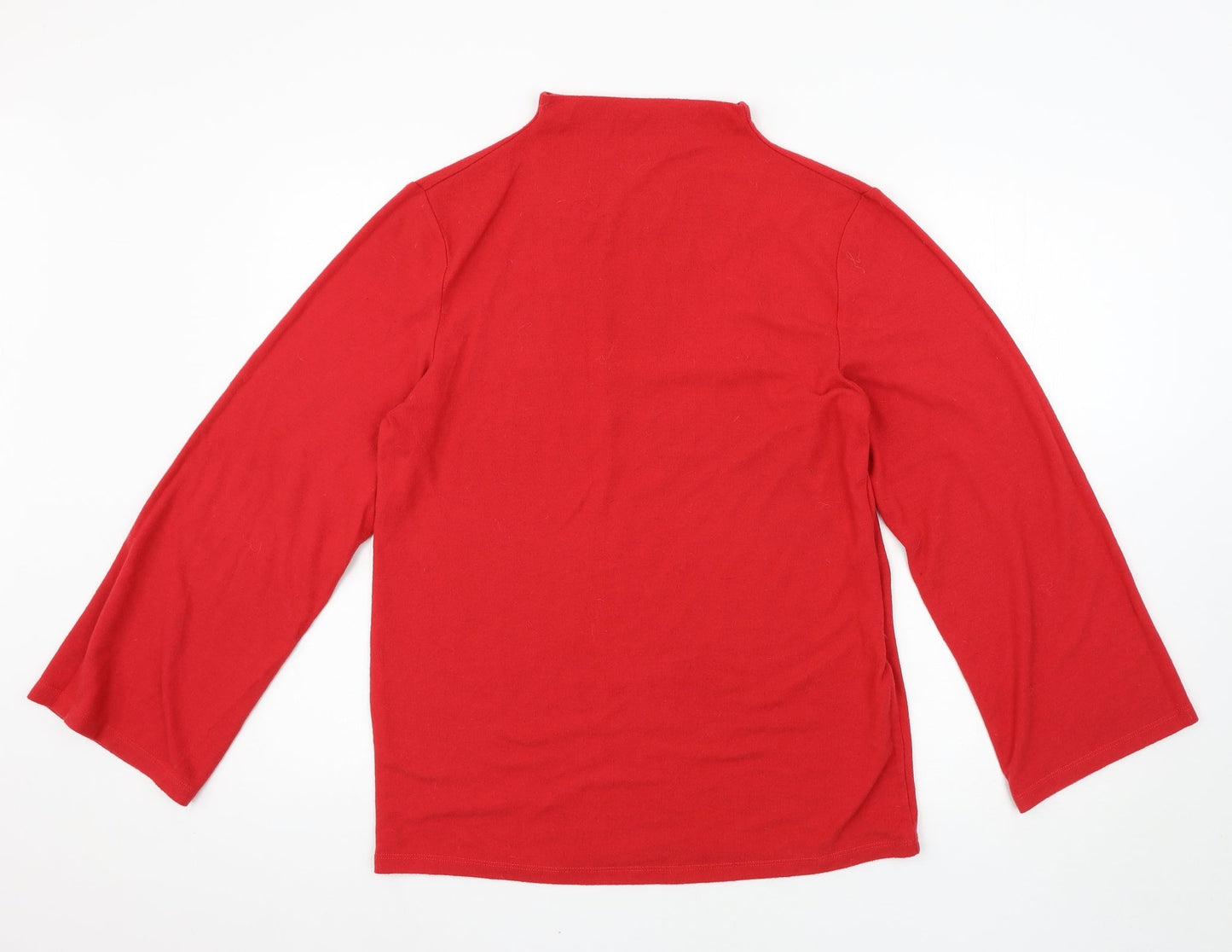 Villa Clothing Womens Red   Pullover Jumper Size S