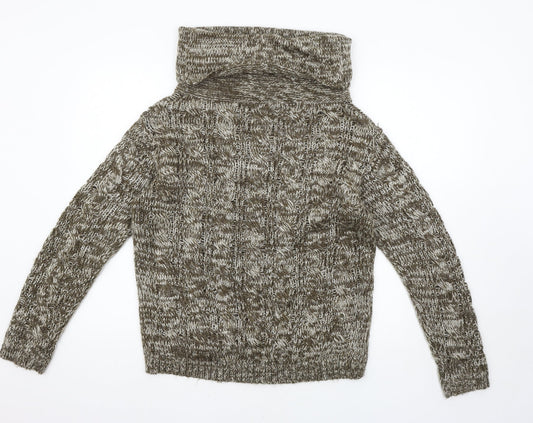 Shy Womens Brown   Pullover Jumper Size L
