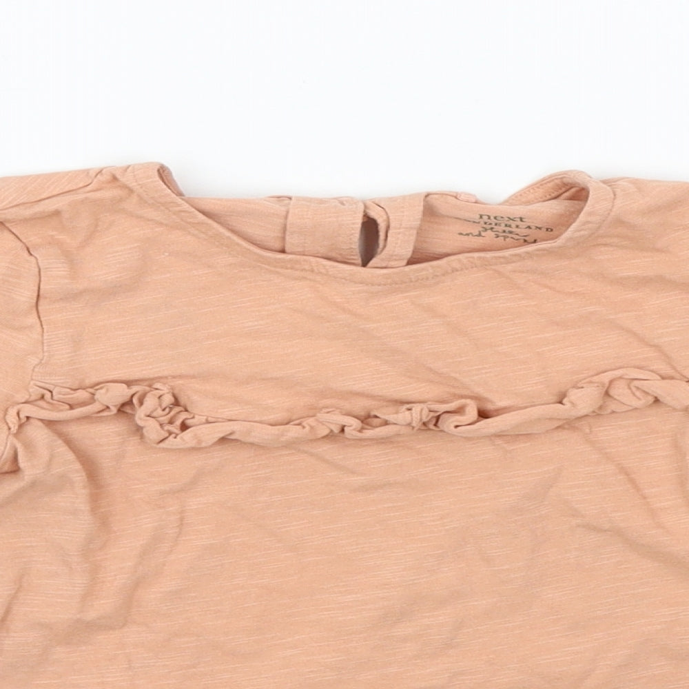 NEXT Girls Pink   Basic T-Shirt Size 5-6 Years