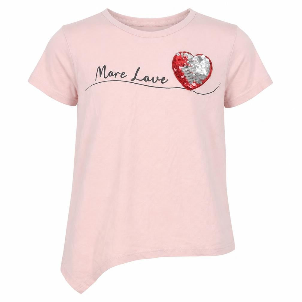 George Girls Pink   Basic T-Shirt Size 7-8 Years